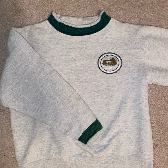 MICHIGAN STATE ELI BROAD VINTAGE PULLOVER - Picture 4 of 8